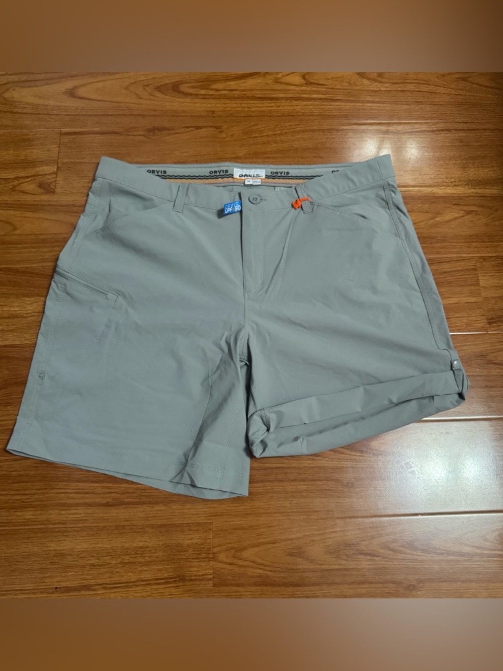 New Orvis  Women’s Jackson Quick-Dry Convertible 8" Shorts Size 18 UPF 50 Hiking